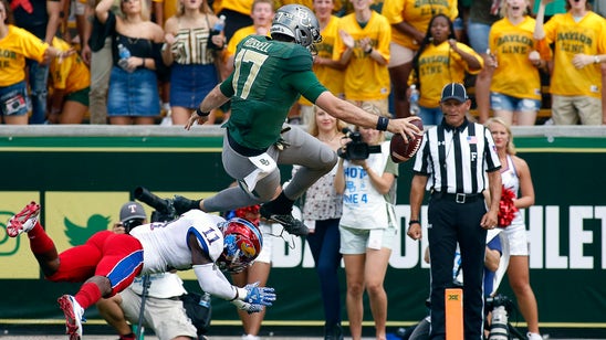 Jayhawks suffer 36th straight road defeat in 49-7 loss to Baylor