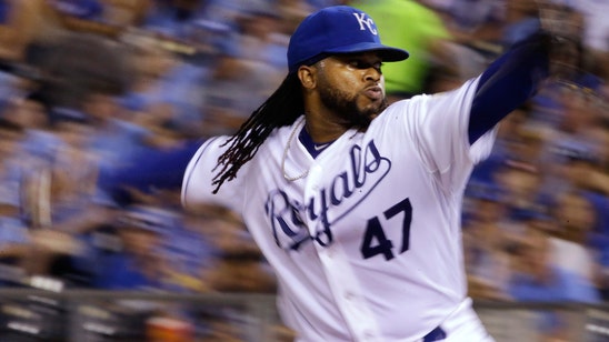 Cueto, Royals look to take ninth straight game from spiraling O's