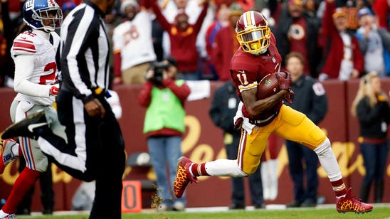 WATCH: Redskins' DeSean Jackson beats Giants DB by several steps for long TD