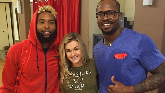 Odell Beckham Jr. helps Von Miller teach his DWTS mentor his own moves