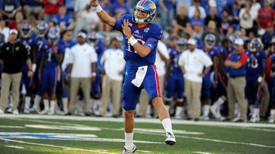 Jayhawks' QB duel produces dual QBs in season-opening win
