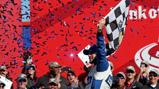 NASCAR: Jimmie Johnson Wins In Charlotte, Other Chasers Struggle