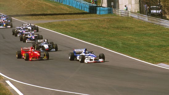 Damon Hill's Arrows from the 1997 Hungarian GP is up for sale