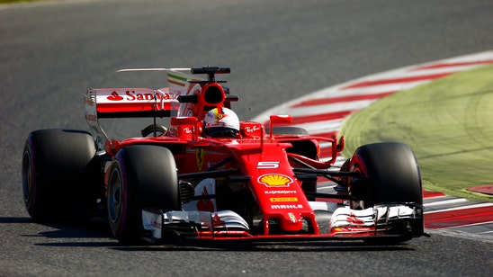 Ferrari and Sebastian Vettel in front as Barcelona F1 pace heats up