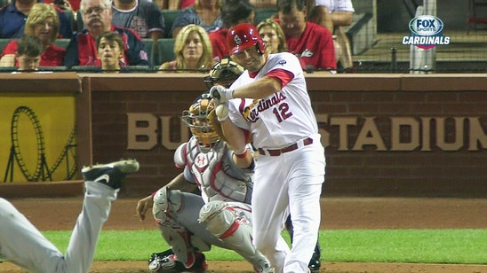 Reynolds lifted after taking pitch to right wrist