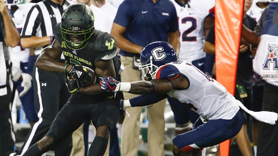 Johnny Ford rushes for 3 TDs as USF overcomes slow start to beat UConn