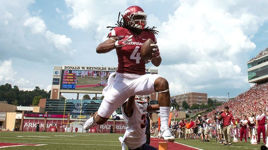 Razorbacks lose WR Keon Hatcher (foot) for at least six weeks