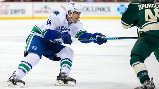 Vancouver's Alex Burrows claims injured neck a result of too much hotel time