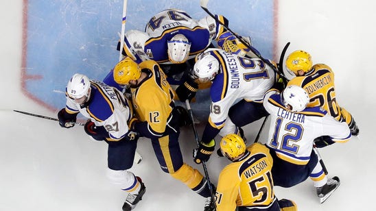 Blues lose 3-1 to Preds, fall to 1-2 in the series