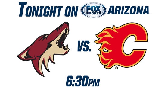 Coyotes look to complete perfect homestand as Flames visit