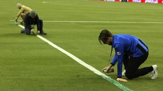 Toronto FC troll Montreal Impact for painting the lines on the field wrong