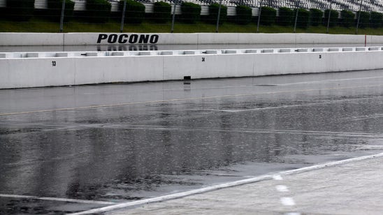 IndyCar race at Pocono postponed due to rain