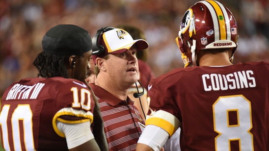 Jay Gruden: RG3 benched for performance, not concussion