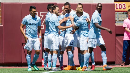 Shelton helps Sporting KC to 1-1 draw with Minnesota United