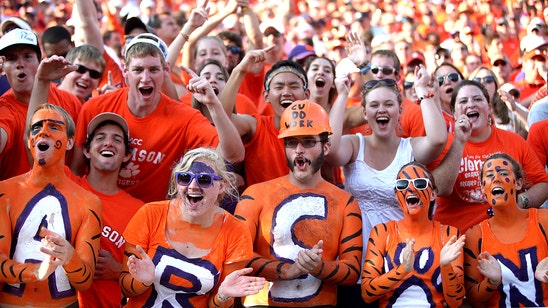 Video: Clemson's intense kicking drill