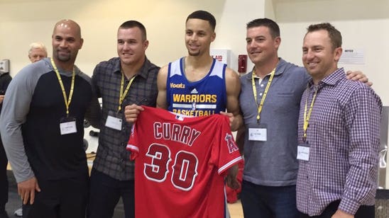 Two Angels beat Steph Curry and Draymond Green in games of P-I-G