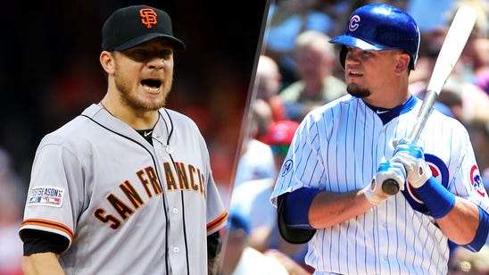 Jake Peavy yells at Cubs rookie Kyle Schwarber: 'Just get in the box'