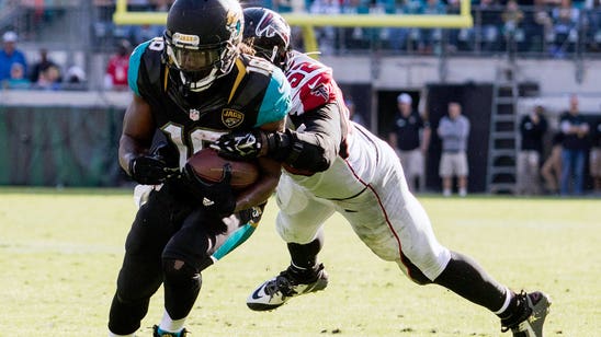 Jaguars RB Denard Robinson struggles in first start of the season