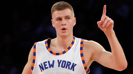 Knicks fans chant Porzingis' name after rookie's big game at home