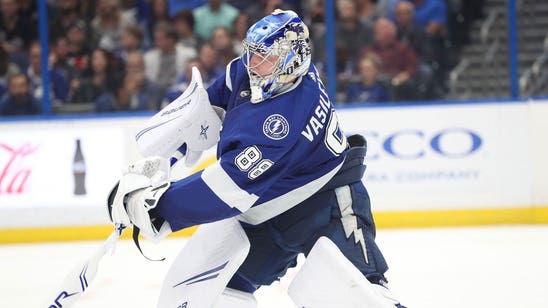 All-Star Skills results: Lightning netminder Andrei Vasilevskiy places 2nd behind Henrik Lundqvist in save streak competition