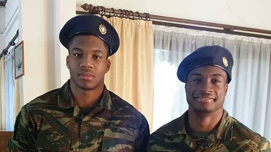 Antetokounmpo brothers report for Greek military service