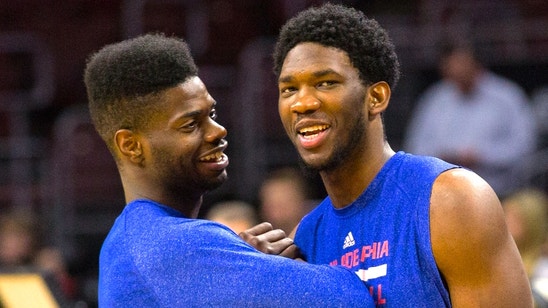 Watch Joel Embiid say goodbye to Nerlens Noel after trade with Mavericks