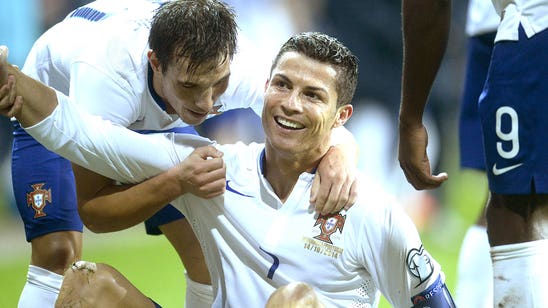 Ronaldo nets injury-time goal for Portugal to beat Denmark