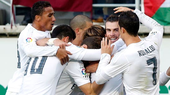 Bale, Ronaldo on target as Real Madrid down Eibar in La Liga