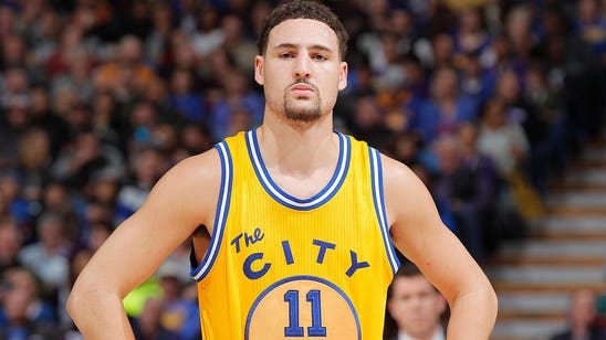 Klay Thompson looks bored out of his mind at the White House