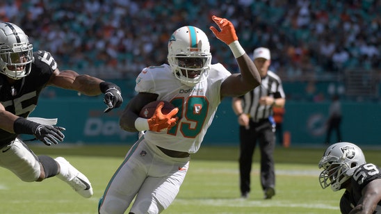 Dolphins' speedster Jakeem Grant picked by AP as NFL's best returner