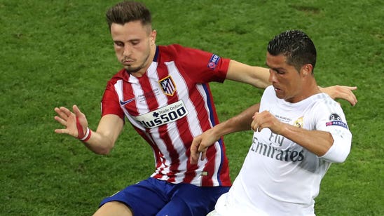 Watch: Cristiano Ronaldo gives Real Madrid 1â0 lead vs. Atletico on free kick