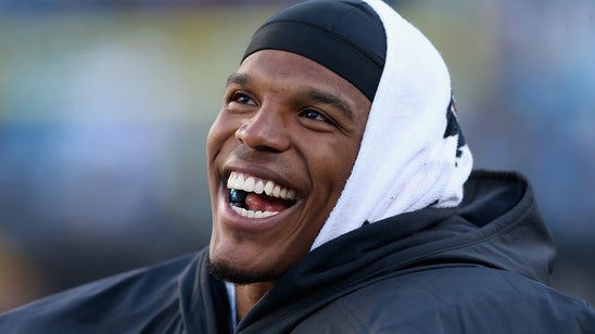 Cam Newton gives a not-so-subtle shout-out to Auburn with his pregame wardrobe