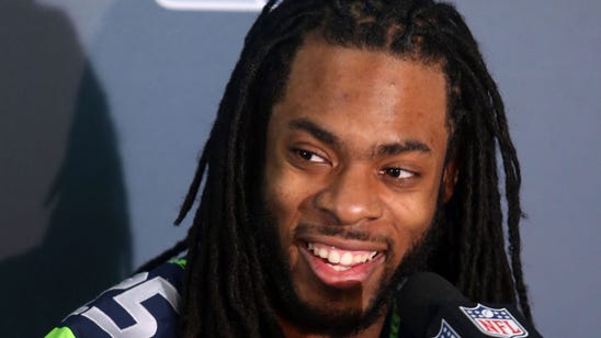 Richard Sherman and his fiancee welcome a newborn daughter to the world