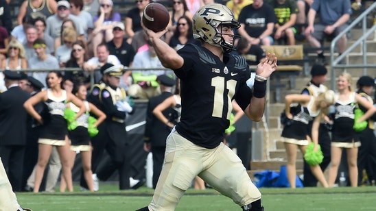 Blough throws for 300 yards in Purdue's 24-14 win over Nevada