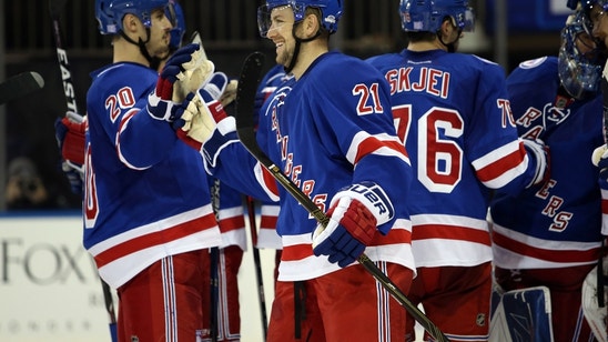 New York Rangers sit at number two in ESPN's power rankings