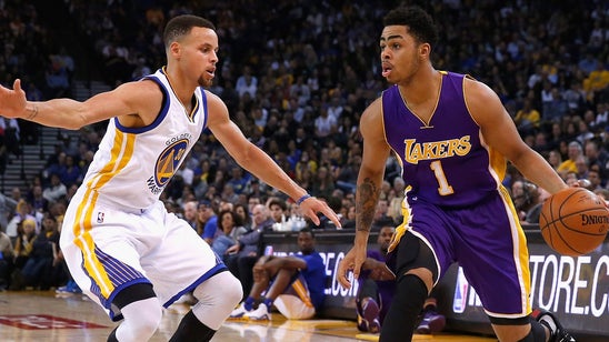 Stephen Curry has nothing but praise for Lakers rookie D'Angelo Russell