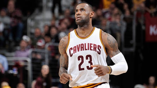 LeBron passes Celtics legend on all-time scoring list with facial