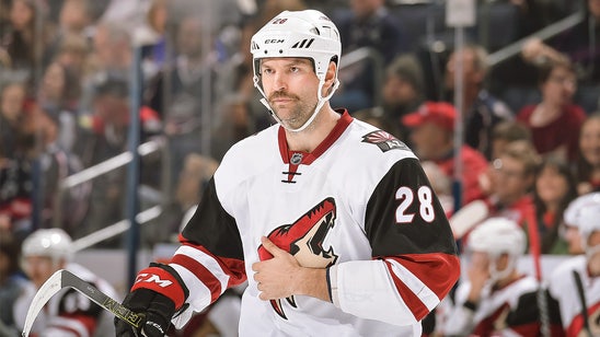 Coyotes enforcer Scott a fan favorite in early voting for NHL All-Star Game