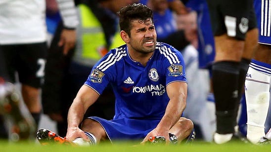 Chelsea striker Costa's shin injury assessed in hospital