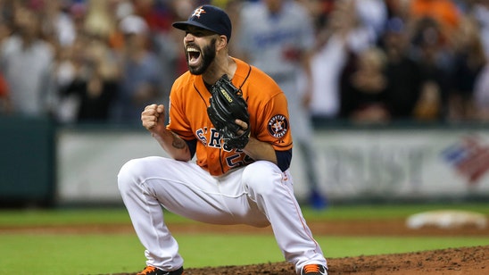 Pine tar on glove during a no-hitter? No way, says Astros' Fiers