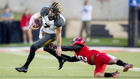 Mauk throws three TDs to lead Mizzou over Arkansas State 27-20