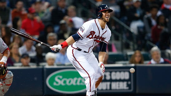 Braves outfielder Ender Inciarte sent to 15-day DL with strained hamstring