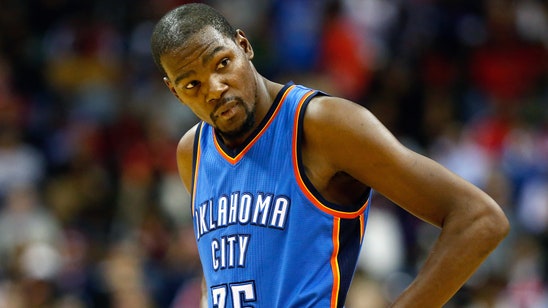 Durant to miss at least 7-10 days with hamstring strain