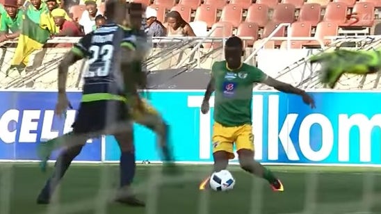 South African player carded for showboating his 'Kasi flavor'