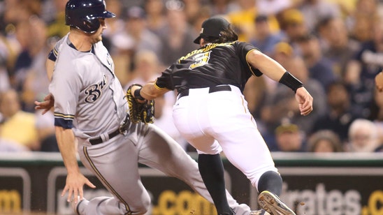 Brewers' 7-game winning streak vs. Pirates ends in 6-3 loss