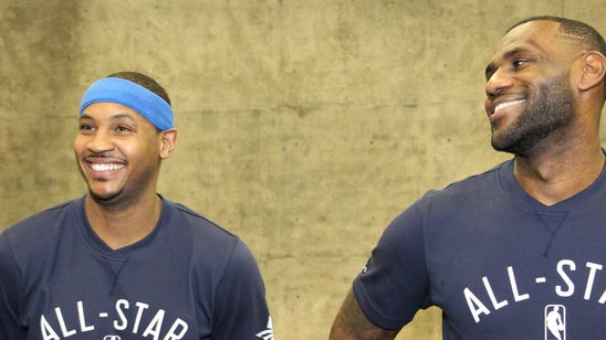 Carmelo Anthony says Cavs drama is 'comical' compared to Knicks'