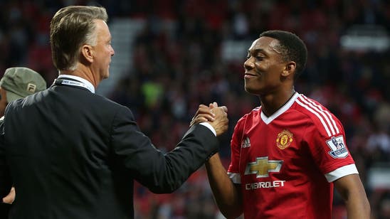 United star Martial says he laughs when LvG shouts at him
