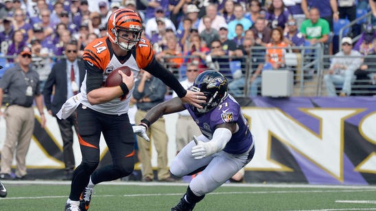 Andy Dalton shakes Ravens' C.J. Mosley out of his shoes for touchdown