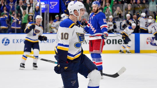 Schenn's goal lifts Blues to 4-3 overtime victory over Rangers