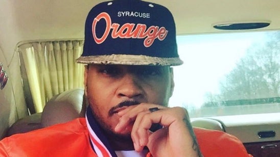 Carmelo Anthony, Derrick Coleman go nuts after Orange Final Four berth